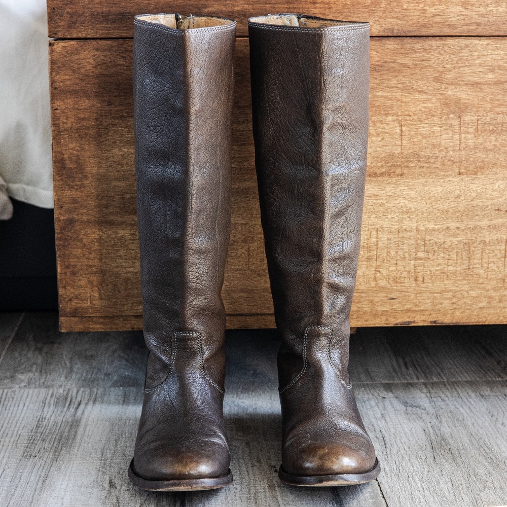 Women's Frye Melissa Button Back Zip Tall Riding Boots